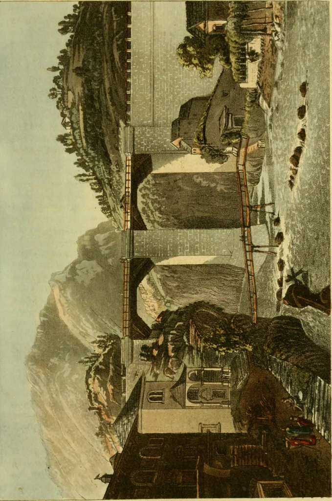 An illustration from The Repository of arts, literature, commerce, manufactures, fashions and politics, 1809, leaf 116