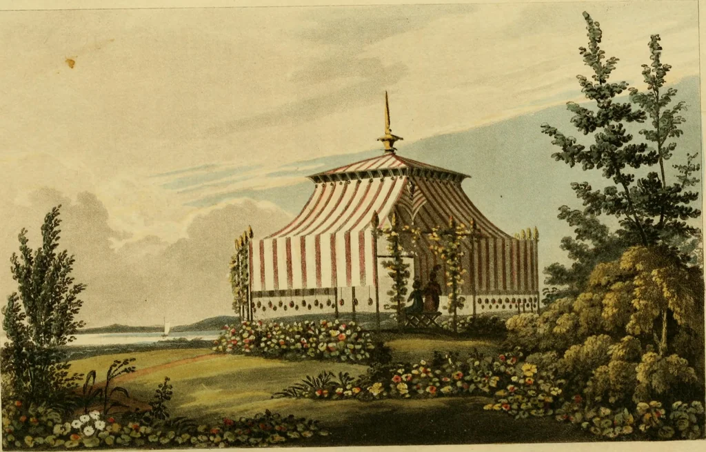 An illustration from The Repository of arts, literature, commerce, manufactures, fashions and politics, 1809, leaf 237