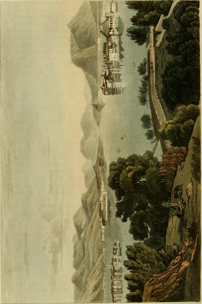 An illustration from The Repository of arts, literature, commerce, manufactures, fashions and politics, 1809, leaf 283