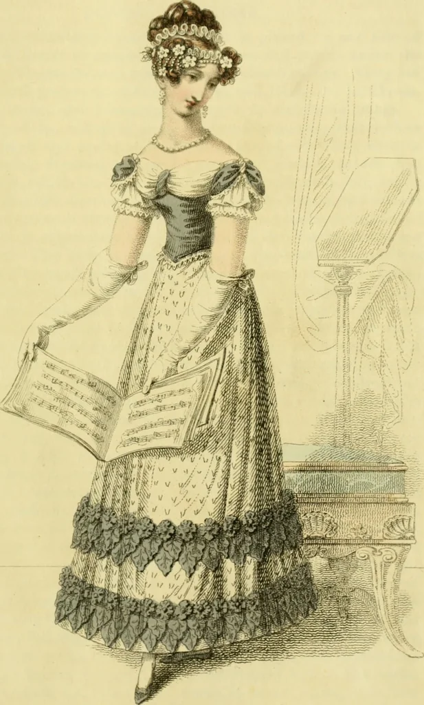 An illustration from The Repository of arts, literature, commerce, manufactures, fashions and politics, 1809, leaf 290