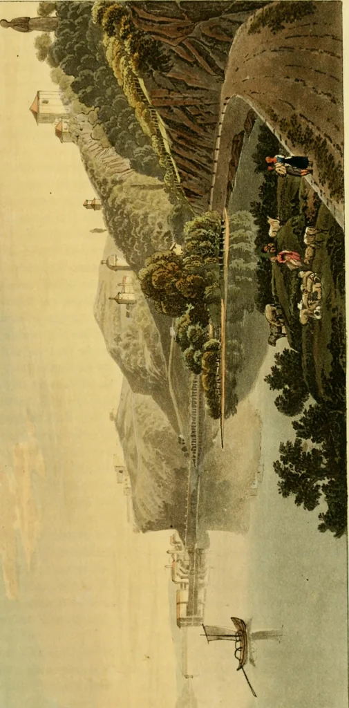 An illustration from The Repository of arts, literature, commerce, manufactures, fashions and politics, 1809, leaf 416