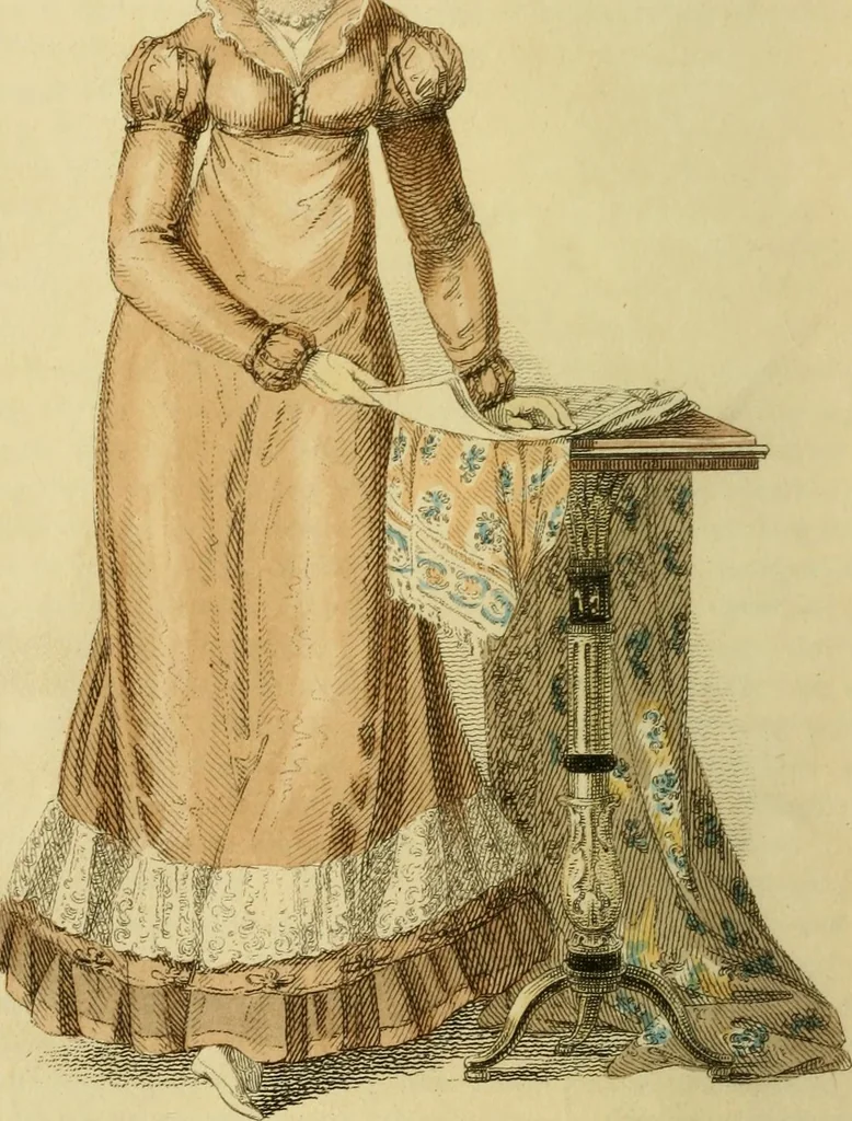 An illustration from The Repository of arts, literature, commerce, manufactures, fashions and politics, 1809, leaf 71