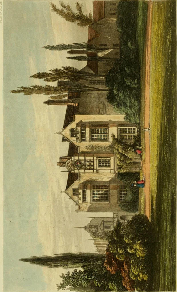 An illustration from The Repository of arts, literature, commerce, manufactures, fashions and politics, 1809, leaf 239