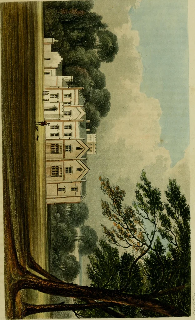An illustration from The Repository of arts, literature, commerce, manufactures, fashions and politics, 1809, leaf 242