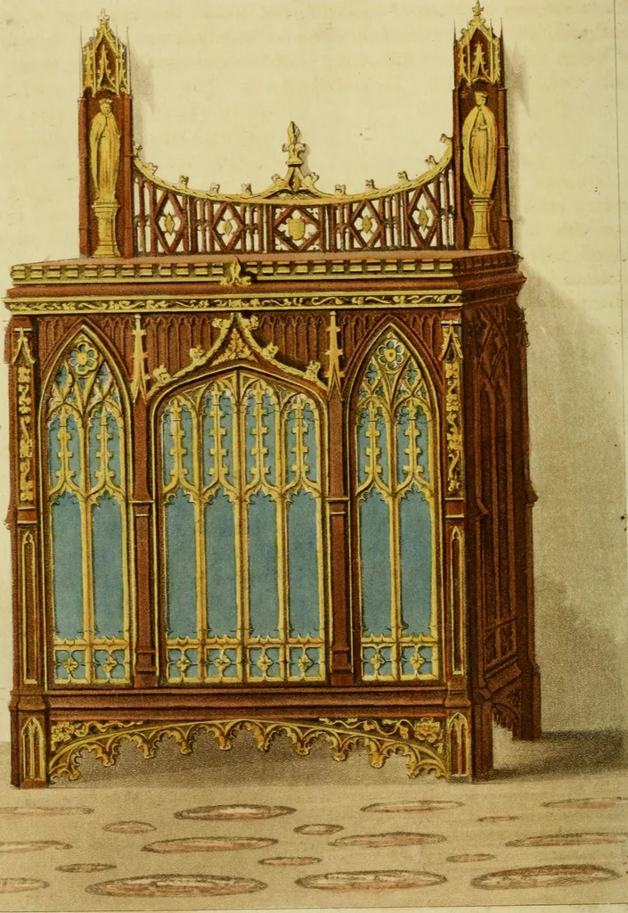 An illustration from The Repository of arts, literature, commerce, manufactures, fashions and politics, 1809, leaf 307