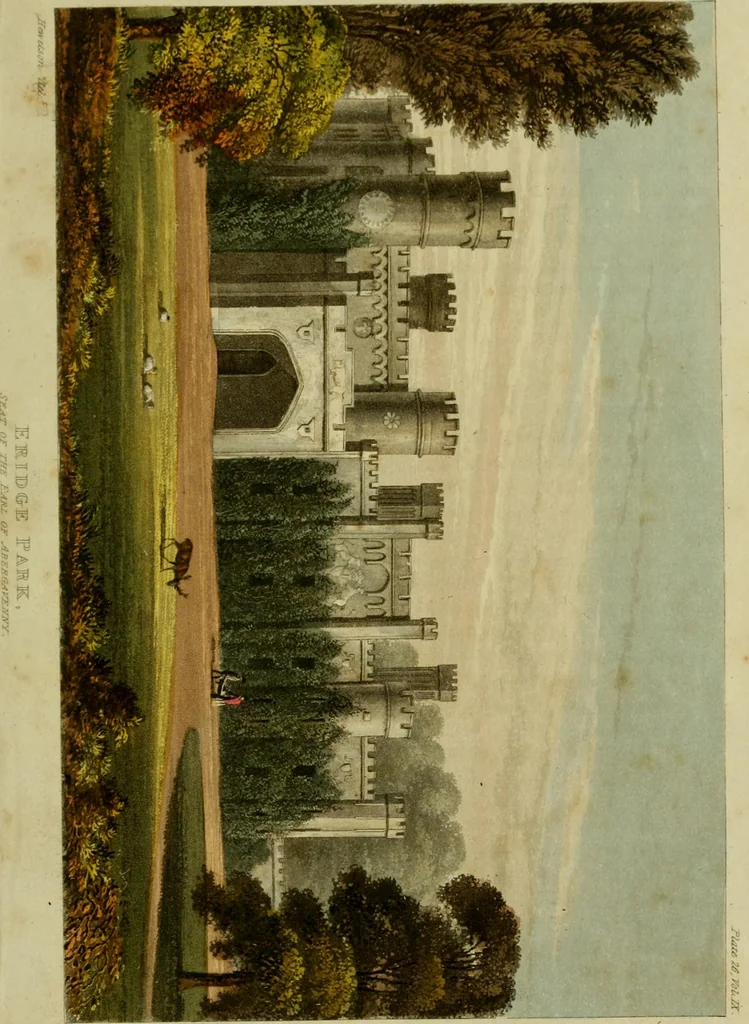 An illustration from The Repository of arts, literature, commerce, manufactures, fashions and politics, 1809, leaf 318