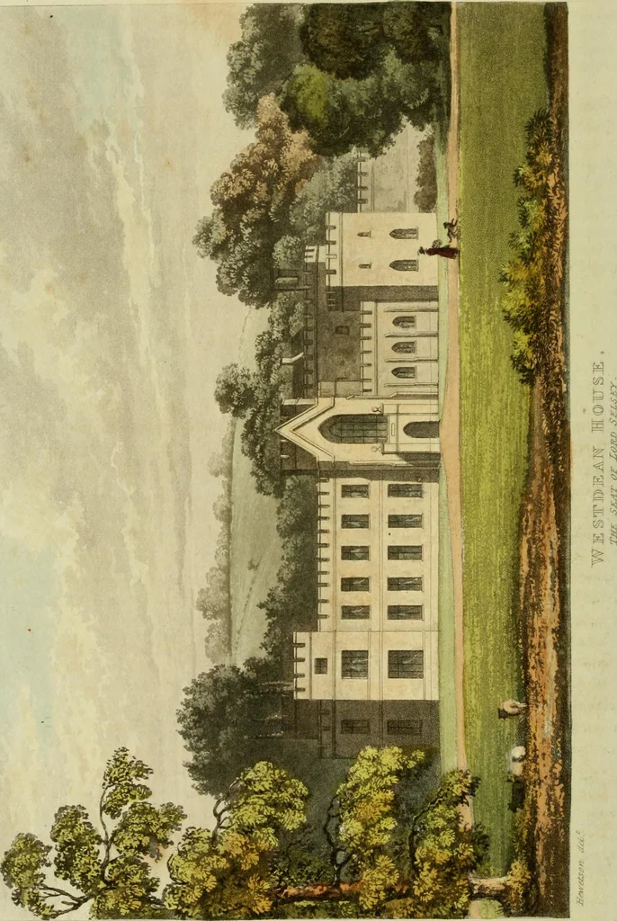 An illustration from The Repository of arts, literature, commerce, manufactures, fashions and politics, 1809, leaf 391