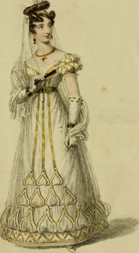 An illustration from The Repository of arts, literature, commerce, manufactures, fashions and politics, 1809, leaf 448