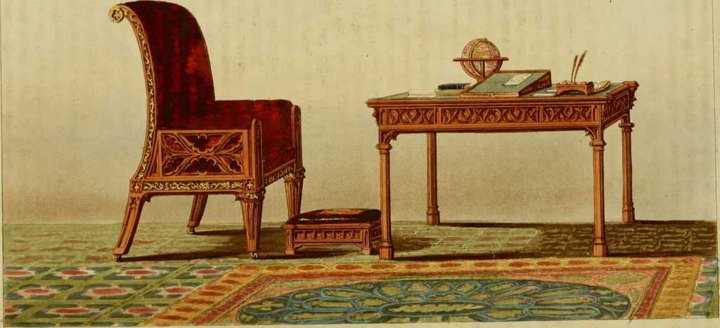 An illustration from The Repository of arts, literature, commerce, manufactures, fashions and politics, 1809, leaf 452