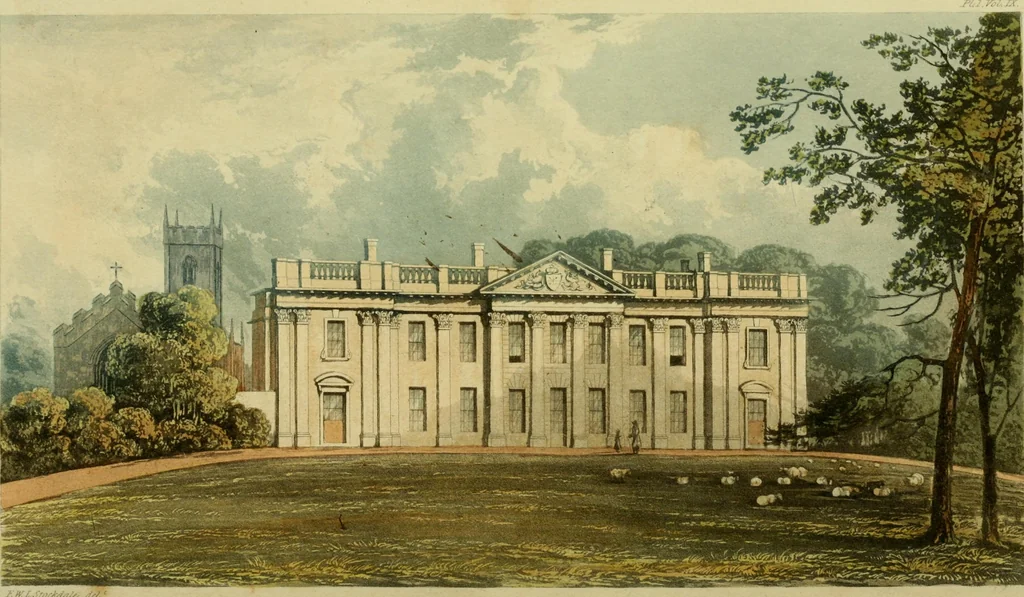 An illustration from The Repository of arts, literature, commerce, manufactures, fashions and politics, 1809, leaf 7