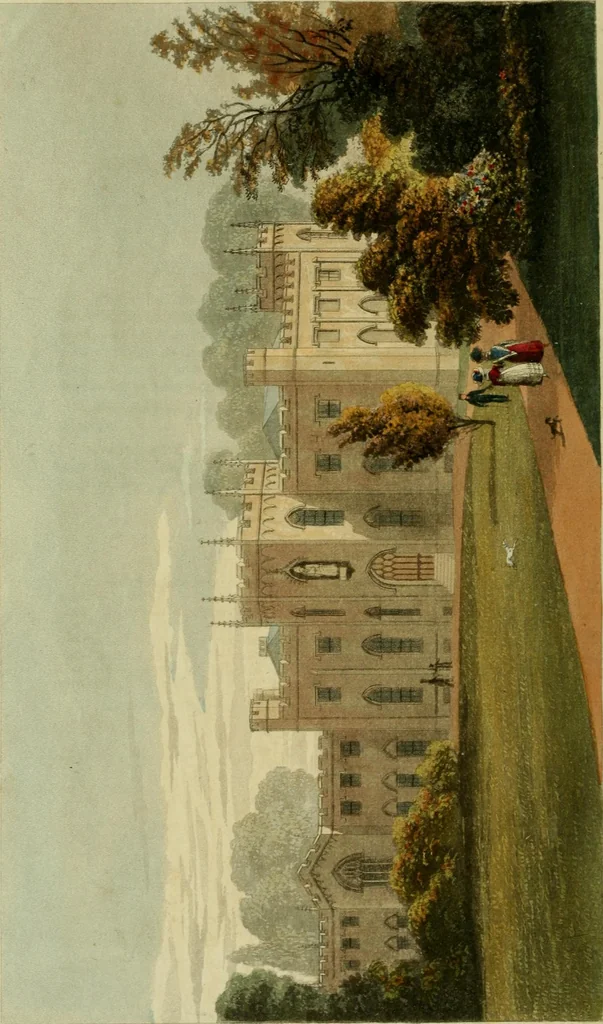 An illustration from The Repository of arts, literature, commerce, manufactures, fashions and politics, 1809, leaf 87