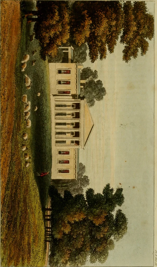 An illustration from The Repository of arts, literature, commerce, manufactures, fashions and politics, 1809, leaf 90