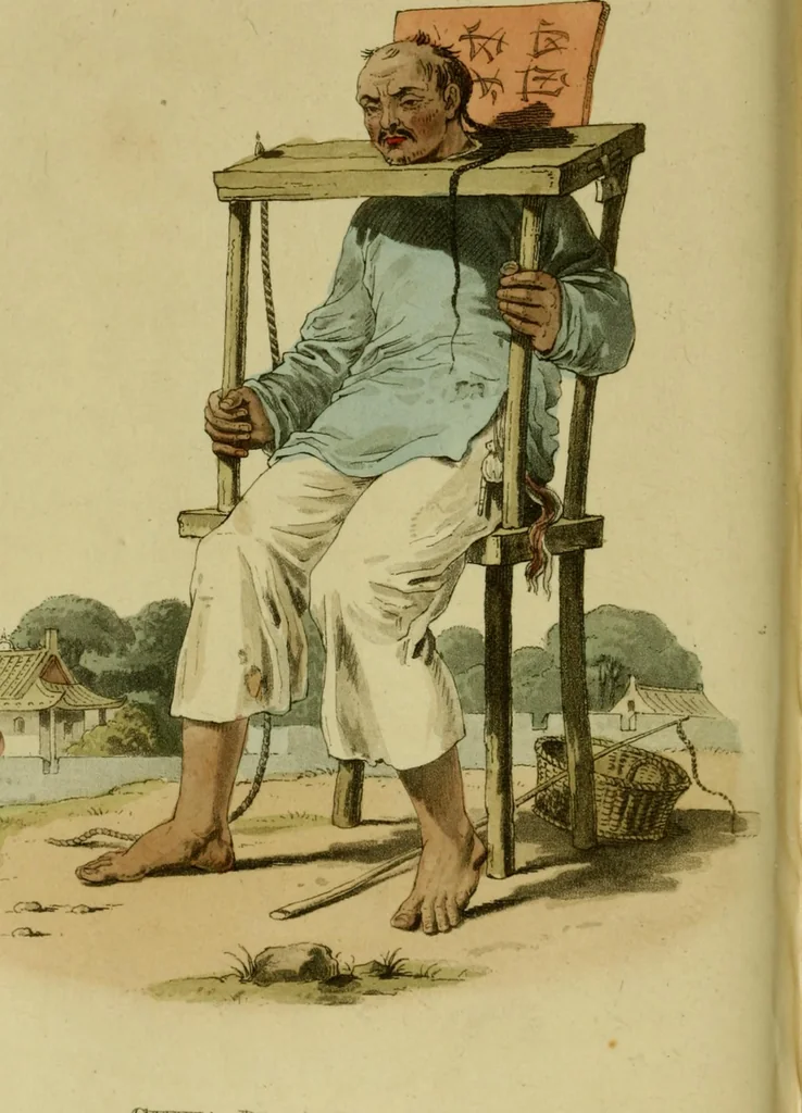 An illustration from Picturesque representations of the dress and manners of the Chinese. Illustrated in fifty coloured engravings, with descriptions, 1814, leaf 163
