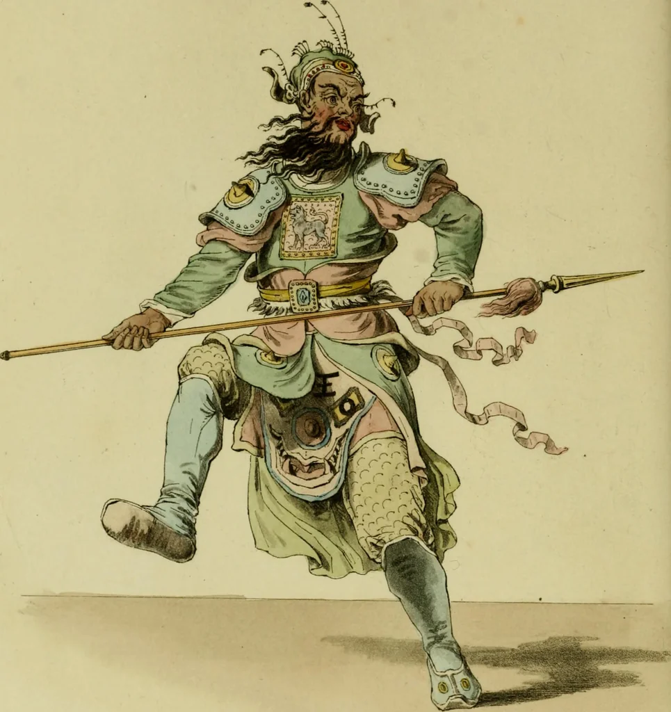 An illustration from Picturesque representations of the dress and manners of the Chinese. Illustrated in fifty coloured engravings, with descriptions, 1814, leaf 187