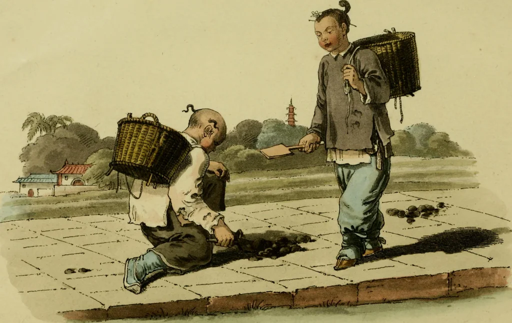 An illustration from Picturesque representations of the dress and manners of the Chinese. Illustrated in fifty coloured engravings, with descriptions, 1814, leaf 39