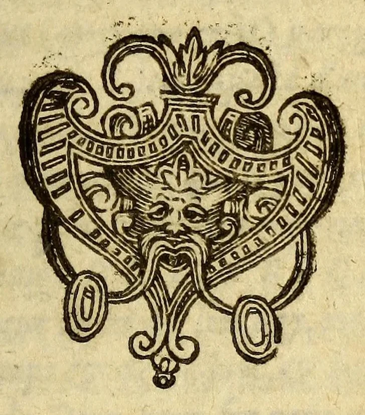 An illustration from Reprimende aux ministres sur la declaration d'Emond pretundu Iesuiste, & de deux autres deserteurs de la Foy Catholique. A tres-noble et genereux seigneur Francois de la Rochefoucaud, seigneur de Monguion & Baron de Montandre., 1601, leaf 5