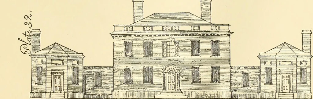 An illustration from A reprint of The country builder's assistant, The American builder's companion, The rudiments of architecture, The practical house carpenter, Practice of architecture, 1917, leaf 46
