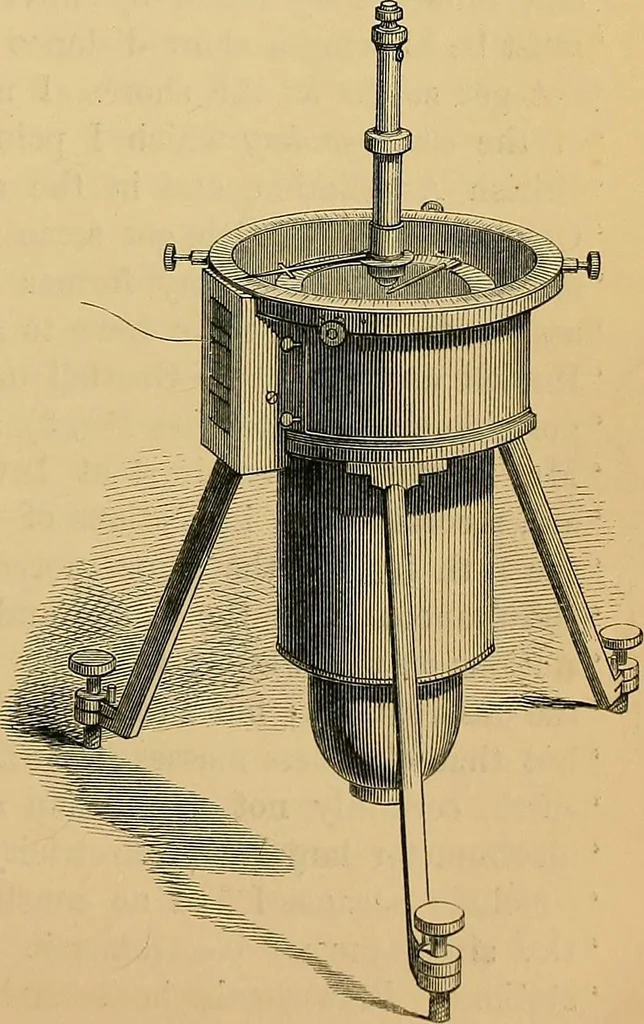 An illustration from Reprint of papers on electrostatics and magnetism, 1872, leaf 220