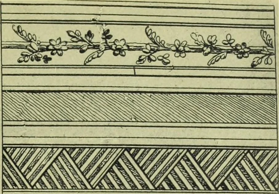 An illustration from Reproduction des uvres de Huquier & Gillot, Epoque Louis XV, 1903, leaf 12