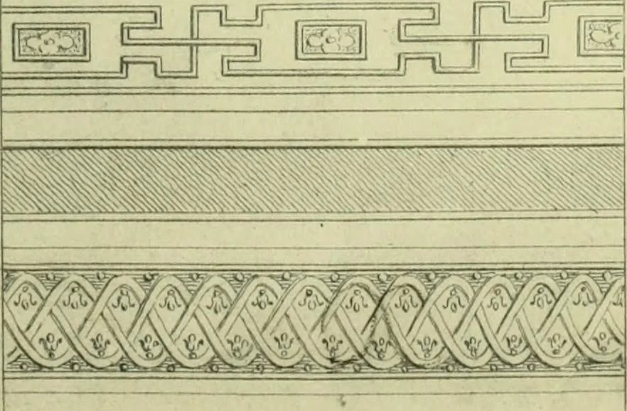 An illustration from Reproduction des uvres de Huquier & Gillot, Epoque Louis XV, 1903, leaf 32