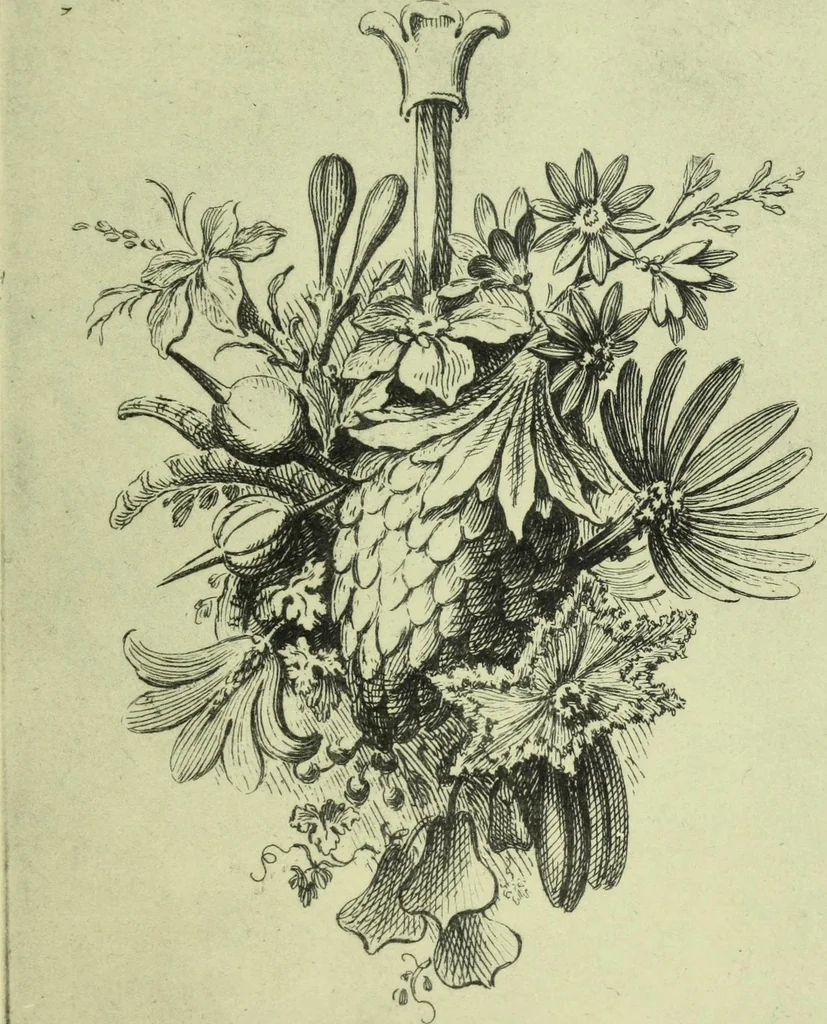 An illustration from Reproduction des uvres de Huquier & Gillot, Epoque Louis XV, 1903, leaf 90