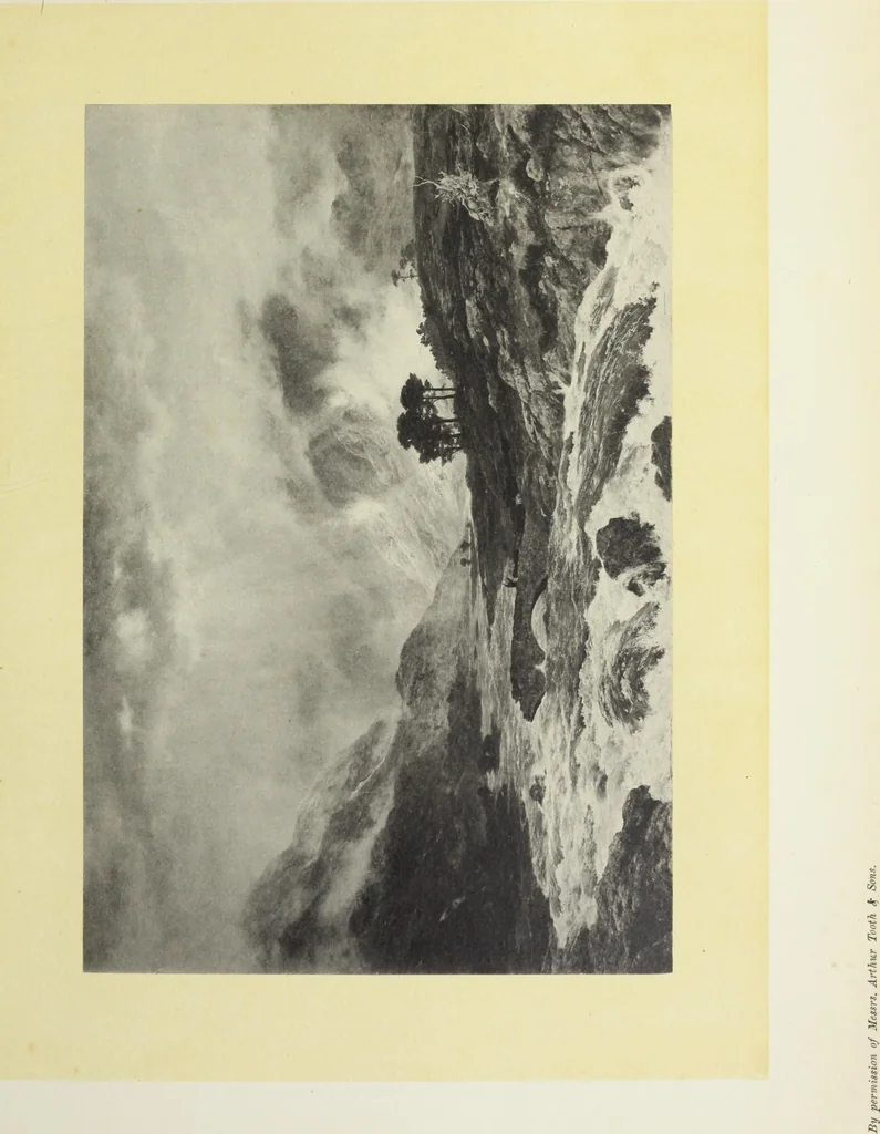 An illustration from Reproductions by the collotype process of some of the works in the loan exhibition of pictures, held in the Art Gallery of the Corporation of London, at the Guildhall, 1892 : with descriptive and biographical letterpress, 1892, leaf 134