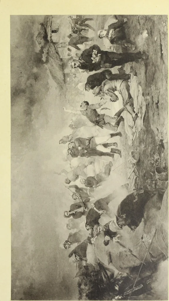 An illustration from Reproductions by the collotype process of some of the works in the loan exhibition of pictures, held in the Art Gallery of the Corporation of London, at the Guildhall, 1892 : with descriptive and biographical letterpress, 1892, leaf 162