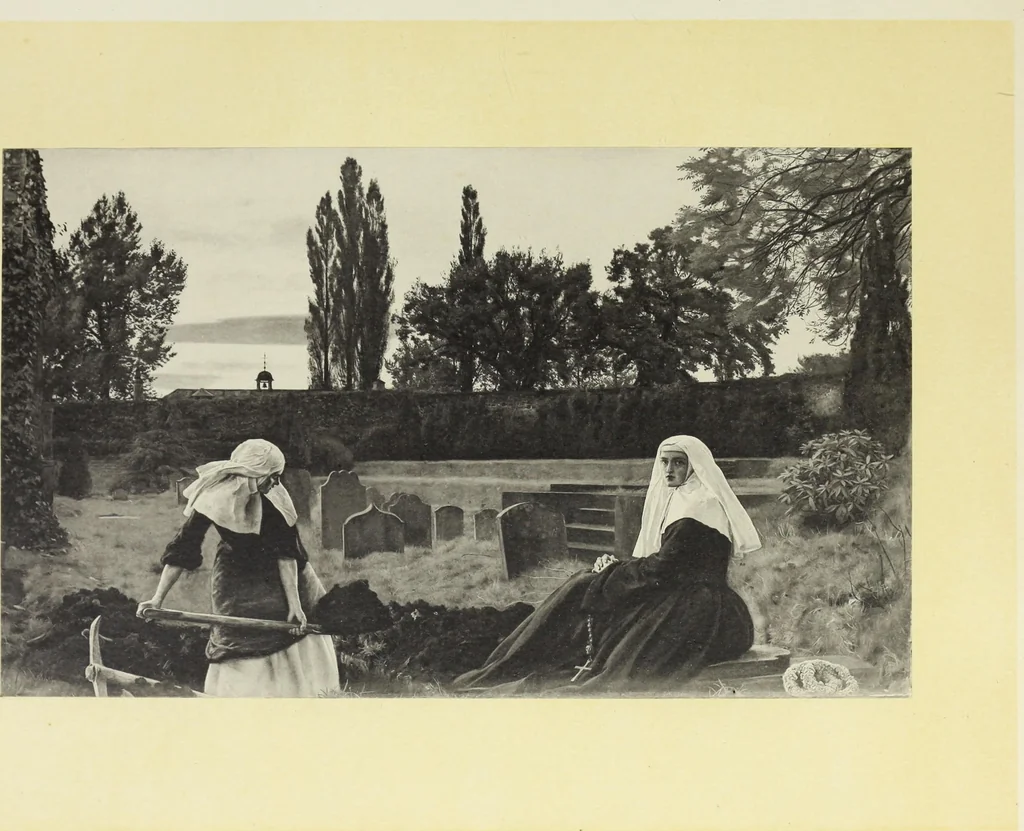 An illustration from Reproductions by the collotype process of some of the works in the loan exhibition of pictures, held in the Art Gallery of the Corporation of London, at the Guildhall, 1892 : with descriptive and biographical letterpress, 1892, leaf 178