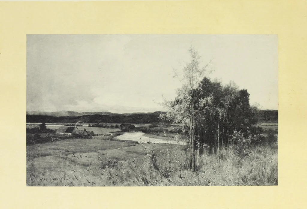An illustration from Reproductions by the collotype process of some of the works in the loan exhibition of pictures, held in the Art Gallery of the Corporation of London, at the Guildhall, 1892 : with descriptive and biographical letterpress, 1892, leaf 214