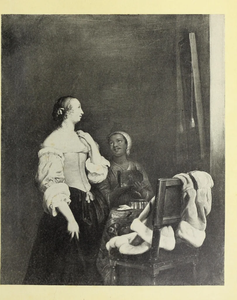 An illustration from Reproductions by the collotype process of some of the works in the loan exhibition of pictures, held in the Art Gallery of the Corporation of London, at the Guildhall, 1892 : with descriptive and biographical letterpress, 1892, leaf 78