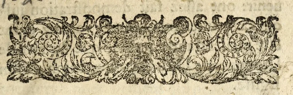 An illustration from Reqveste presentee av Roy par Messieurs les Cardinaux, Princes Seigneurs, & les Deputéz de la ville de Paris & autres villes Catholiques associéz & vnis pour la defence de la religion catholique apostolique & romane., 1588, leaf 5
