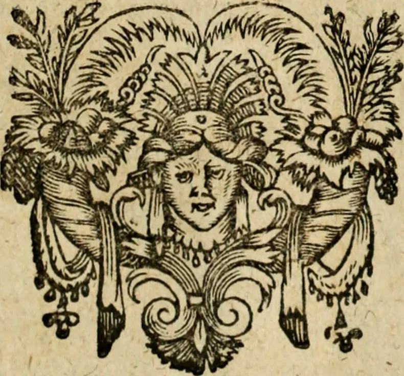 An illustration from Rerum Alamannicarum scriptores aliquot vetusti : à quibus Alamannorum qui nunc partim Suevis, partim Helvetiis cessere, historiae tam saeculares, quam ecclesiasticae traditae sunt : tribus tomis divisi, cum glossis rerum et verborum difficiliorum, ex bibliotheca Melchioris Haiminsfeldii Goldasti. Cum indice rerum & verborum accuratissimo, 1661, leaf 1306
