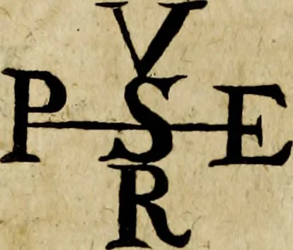 An illustration from Rerum Alamannicarum scriptores aliquot vetusti : à quibus Alamannorum qui nunc partim Suevis, partim Helvetiis cessere, historiae tam saeculares, quam ecclesiasticae traditae sunt : tribus tomis divisi, cum glossis rerum et verborum difficiliorum, ex bibliotheca Melchioris Haiminsfeldii Goldasti. Cum indice rerum & verborum accuratissimo, 1661, leaf 351