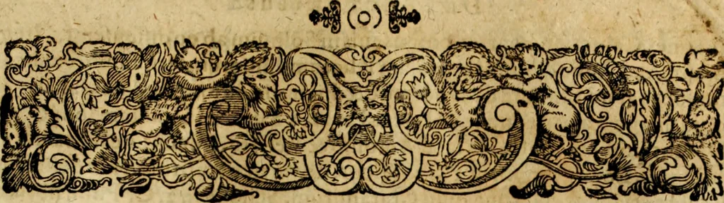 An illustration from Rerum Alamannicarum scriptores aliquot vetusti : à quibus Alamannorum qui nunc partim Suevis, partim Helvetiis cessere, historiae tam saeculares, quam ecclesiasticae traditae sunt : tribus tomis divisi, cum glossis rerum et verborum difficiliorum, ex bibliotheca Melchioris Haiminsfeldii Goldasti. Cum indice rerum & verborum accuratissimo, 1661, leaf 464