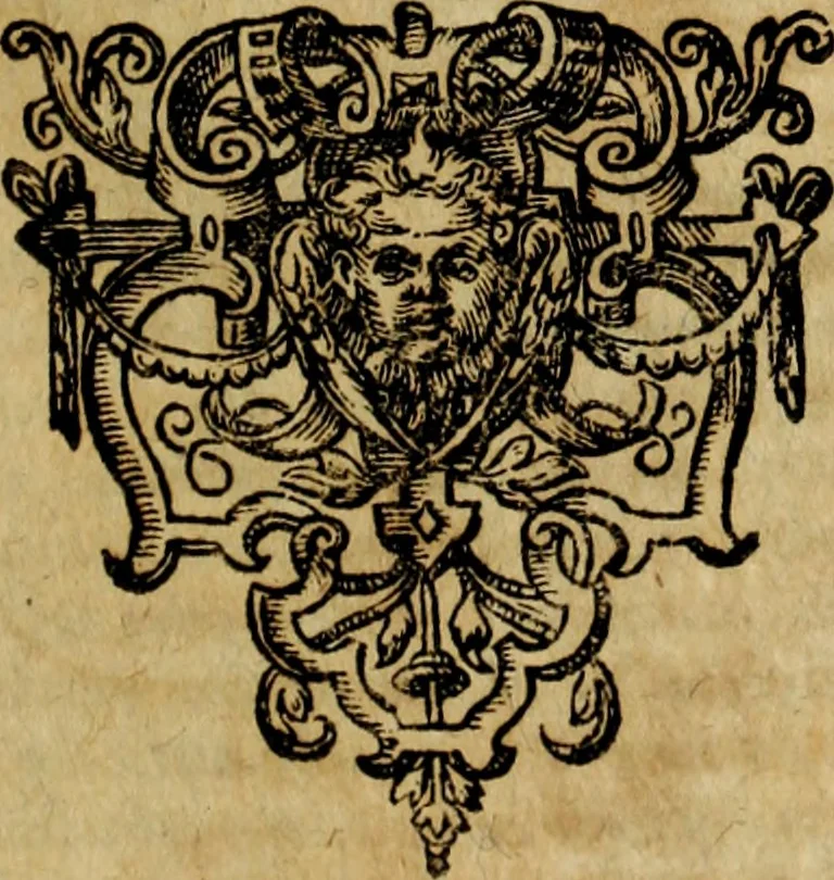An illustration from Rerum Alamannicarum scriptores aliquot vetusti : à quibus Alamannorum qui nunc partim Suevis, partim Helvetiis cessere, historiae tam saeculares, quam ecclesiasticae traditae sunt : tribus tomis divisi, cum glossis rerum et verborum difficiliorum, ex bibliotheca Melchioris Haiminsfeldii Goldasti. Cum indice rerum & verborum accuratissimo, 1661, leaf 590