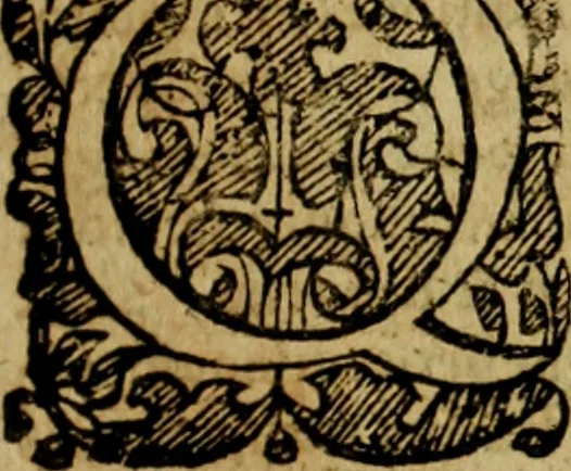 An illustration from Rerum Alamannicarum scriptores aliquot vetusti : à quibus Alamannorum qui nunc partim Suevis, partim Helvetiis cessere, historiae tam saeculares, quam ecclesiasticae traditae sunt : tribus tomis divisi, cum glossis rerum et verborum difficiliorum, ex bibliotheca Melchioris Haiminsfeldii Goldasti. Cum indice rerum & verborum accuratissimo, 1661, leaf 592