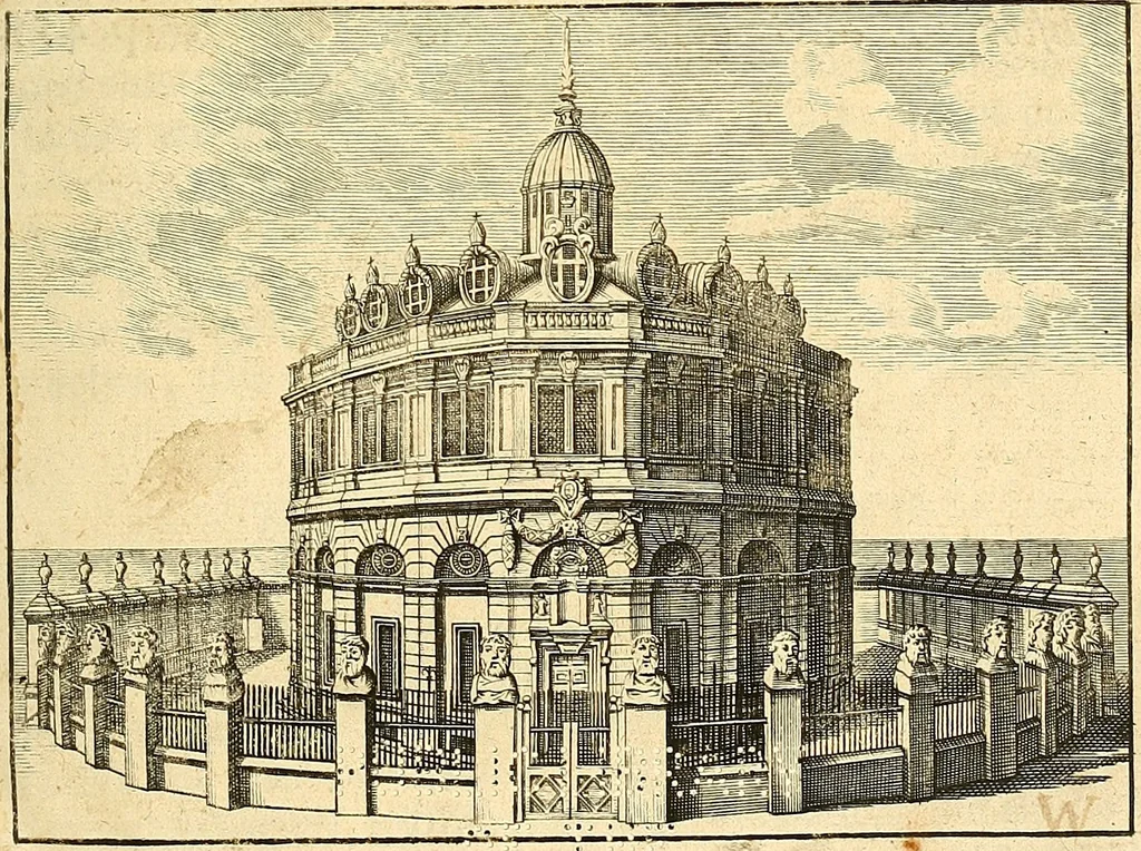 An illustration from [Rerum anglicarum scriptores veteres], 1684, leaf 6