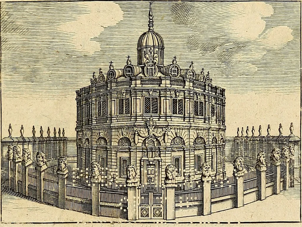 An illustration from [Rerum anglicarum scriptores veteres], 1684, leaf 6