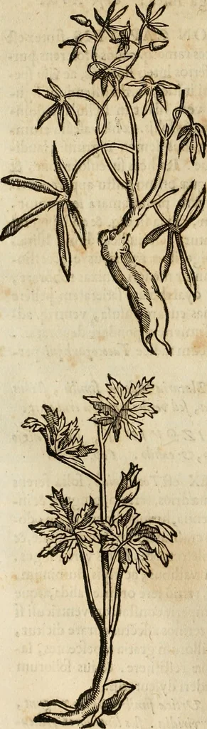 An illustration from Rerum medicarum Novae Hispaniae thesaurus, seu, Plantarum animalium mineralium Mexicanorum historia, 1651, leaf 157