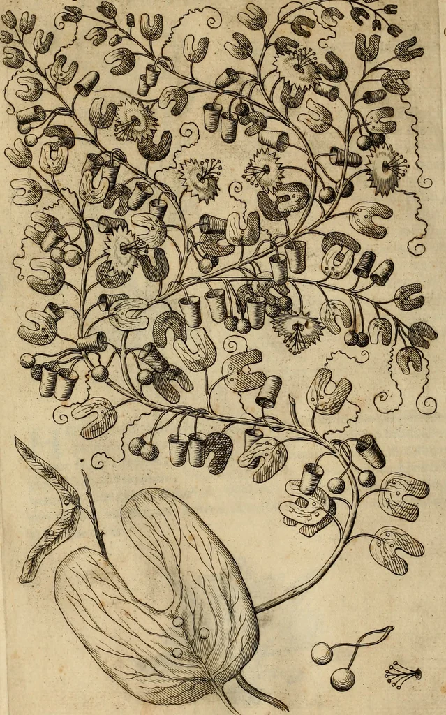 An illustration from Rerum medicarum Novae Hispaniae thesaurus, seu, Plantarum animalium mineralium Mexicanorum historia, 1651, leaf 347
