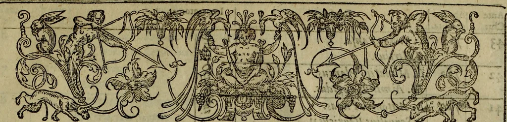 An illustration from Rervm anglicarvm scriptores post Bedam praecipvi, 1596, leaf 1046