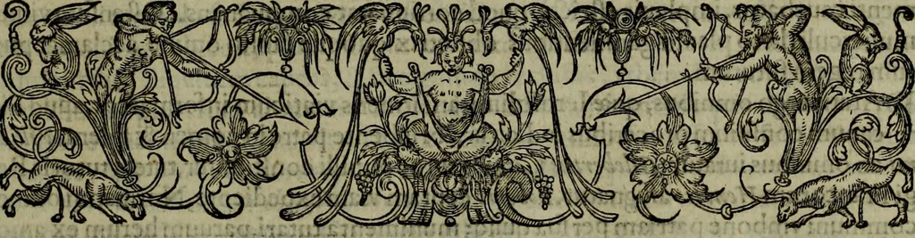 An illustration from Rervm anglicarvm scriptores post Bedam praecipvi, 1596, leaf 114