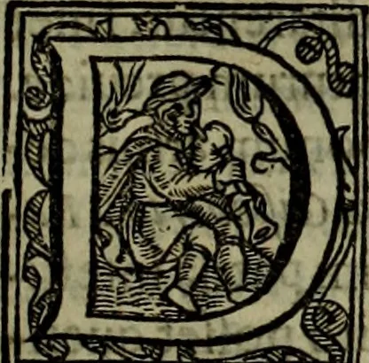 An illustration from Rervm anglicarvm scriptores post Bedam praecipvi, 1596, leaf 114