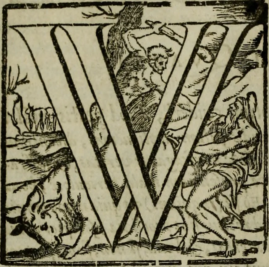 An illustration from Rervm anglicarvm scriptores post Bedam praecipvi, 1596, leaf 143
