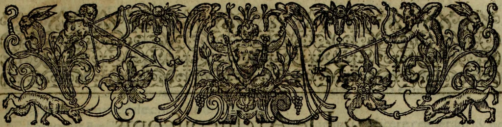 An illustration from Rervm anglicarvm scriptores post Bedam praecipvi, 1596, leaf 230