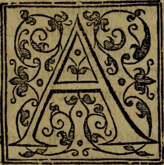 An illustration from Rervm anglicarvm scriptores post Bedam praecipvi, 1596, leaf 282