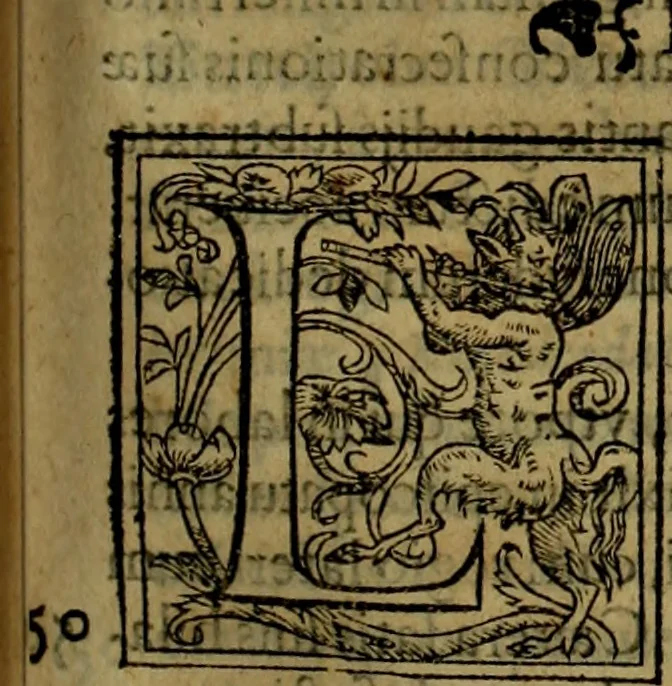 An illustration from Rervm anglicarvm scriptores post Bedam praecipvi, 1596, leaf 336