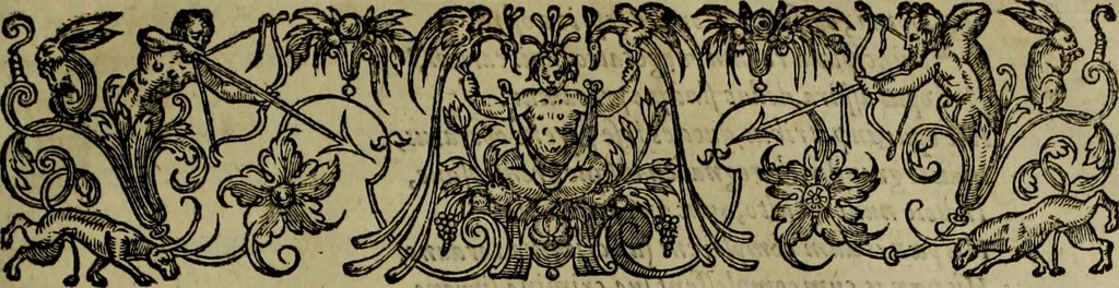 An illustration from Rervm anglicarvm scriptores post Bedam praecipvi, 1596, leaf 346