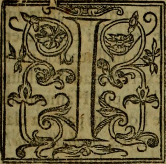 An illustration from Rervm anglicarvm scriptores post Bedam praecipvi, 1596, leaf 404