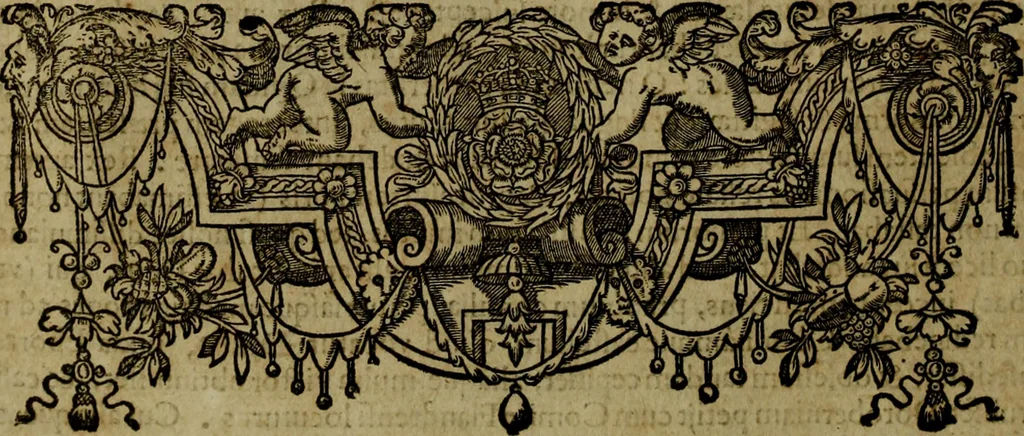 An illustration from Rervm anglicarvm scriptores post Bedam praecipvi, 1596, leaf 463